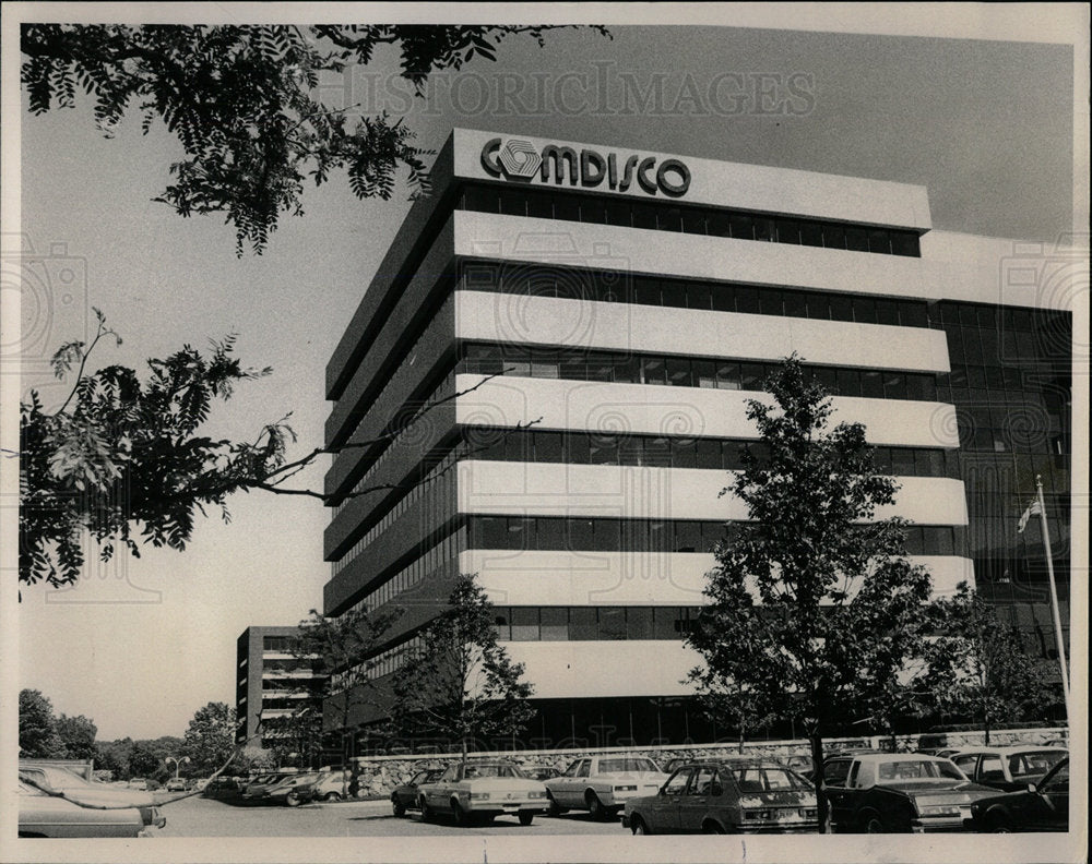 1981 Press Photo COMDISCO&#39;s Rosemont Headquarters  - Historic Images