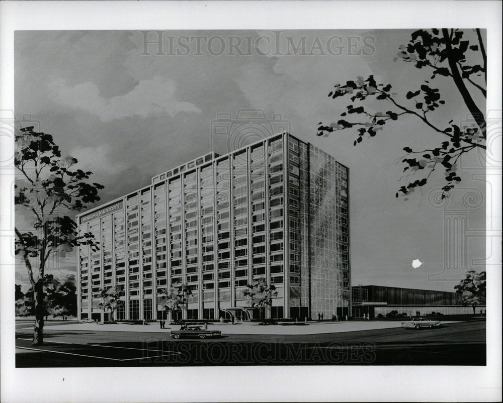 1963 Press Photo Howard Johnson Motor Lodge - Historic Images
