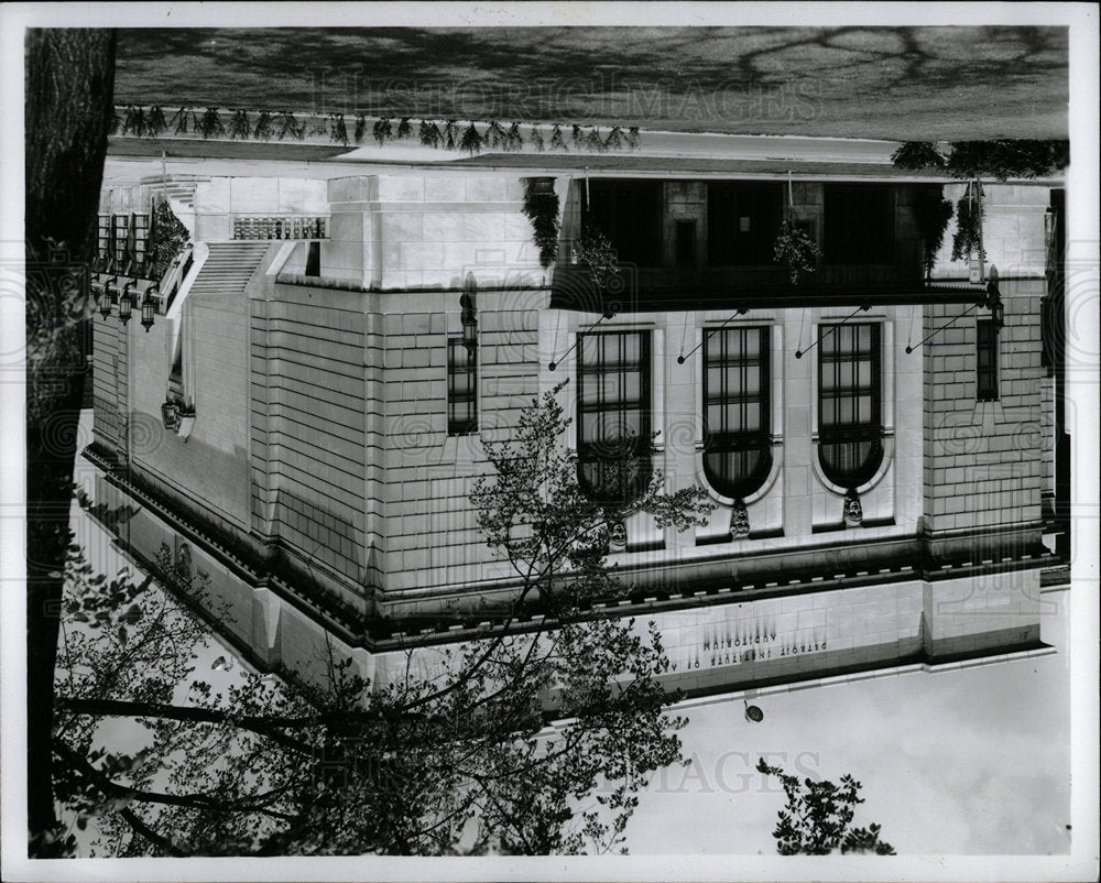1967 Press Photo Institute of Arts, Detroit. - Historic Images