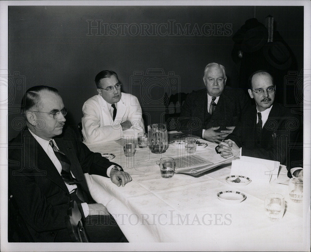 1950, Health Commission Meeting Chicago Ill - RRY54413 - Historic Images