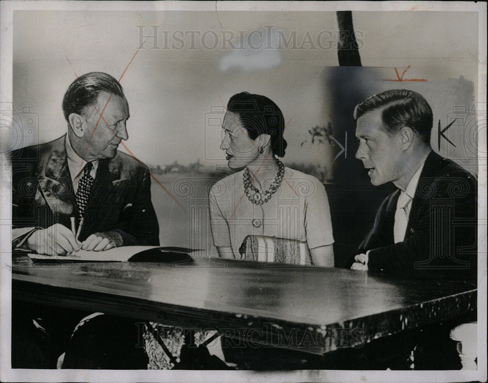 1941 Press Photo Duke of Windsor Prince Edward Britain - Historic Images