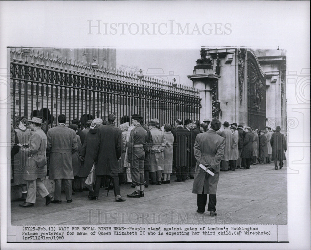 1960 Press Photo Buckingham Palace British Monarchs - Historic Images