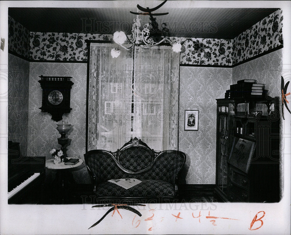 1970 Press Photo Historical Home Calumet Detroit  - Historic Images