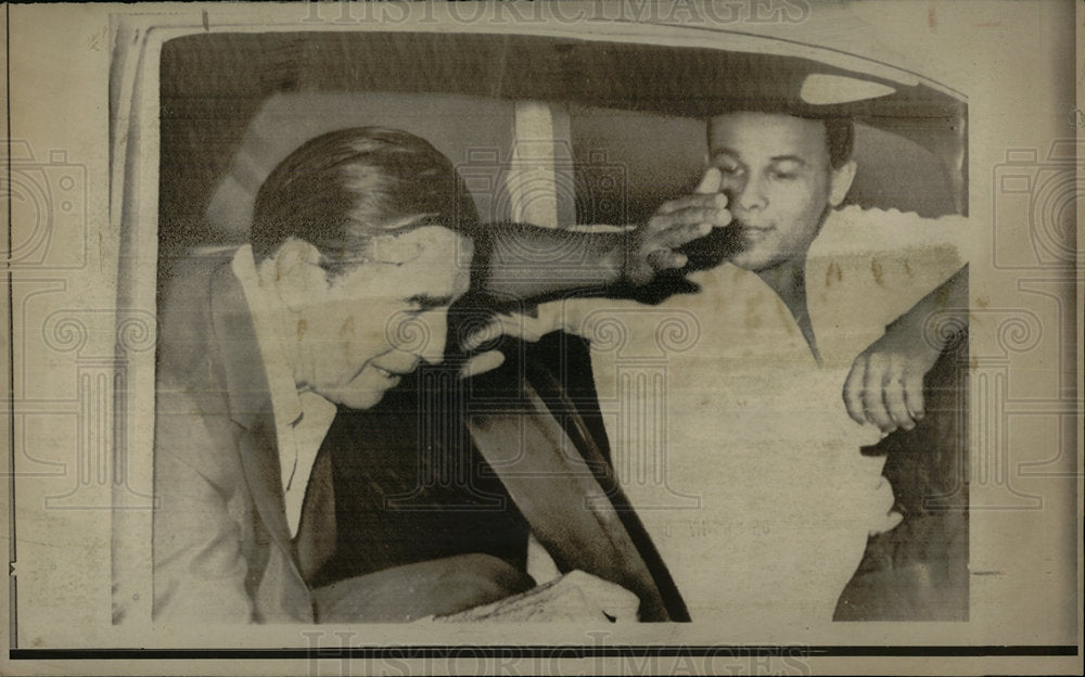 1969 Press Photo U.S. Diplomat C. Burke Elbrick Brazil - Historic Images