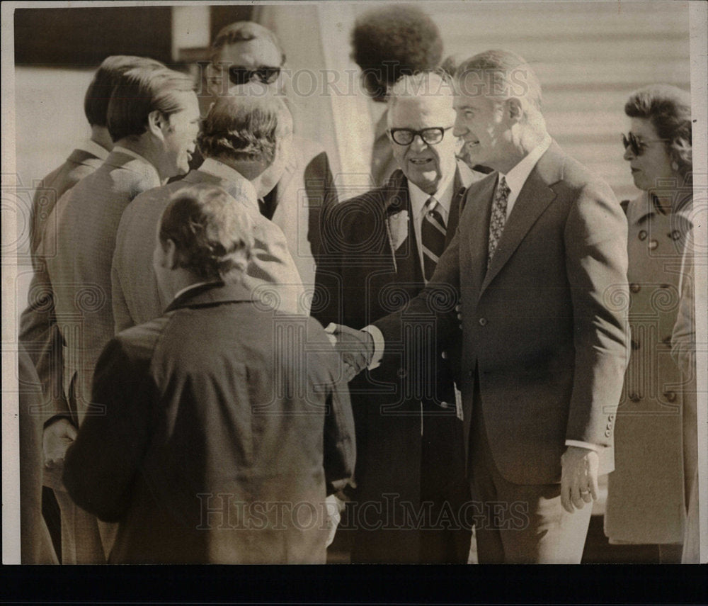 1972 Press Photo U.S. Vice President Spiro T. Agnew  - Historic Images
