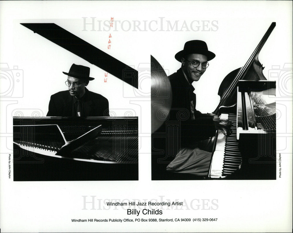 1994 Press Photo Windham HILL JAZZ RECORDING billy  - Historic Images
