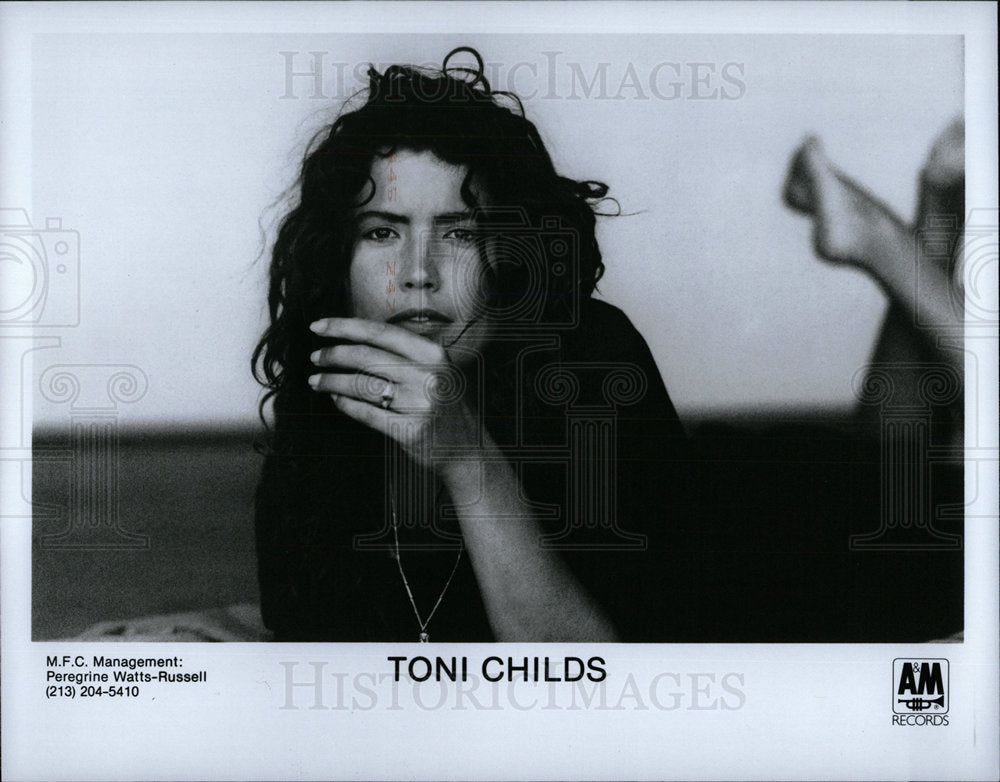 1988 Press Photo Toni Childs American Singer Musician - Historic Images