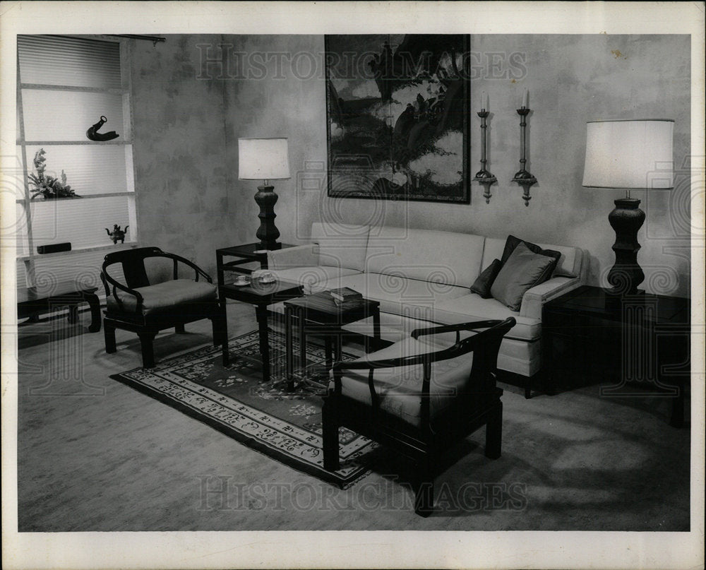 1958 Interior Decorating - Historic Images