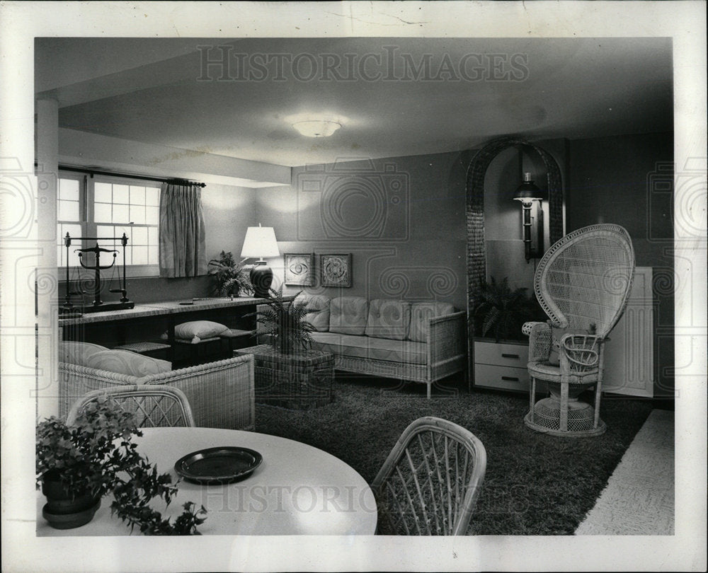 1969 Press Photo family room Eden Daniel philosophy - Historic Images