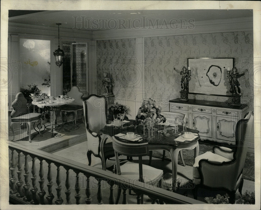 1961 Press Photo daily news Chicago interior decorators - Historic Images