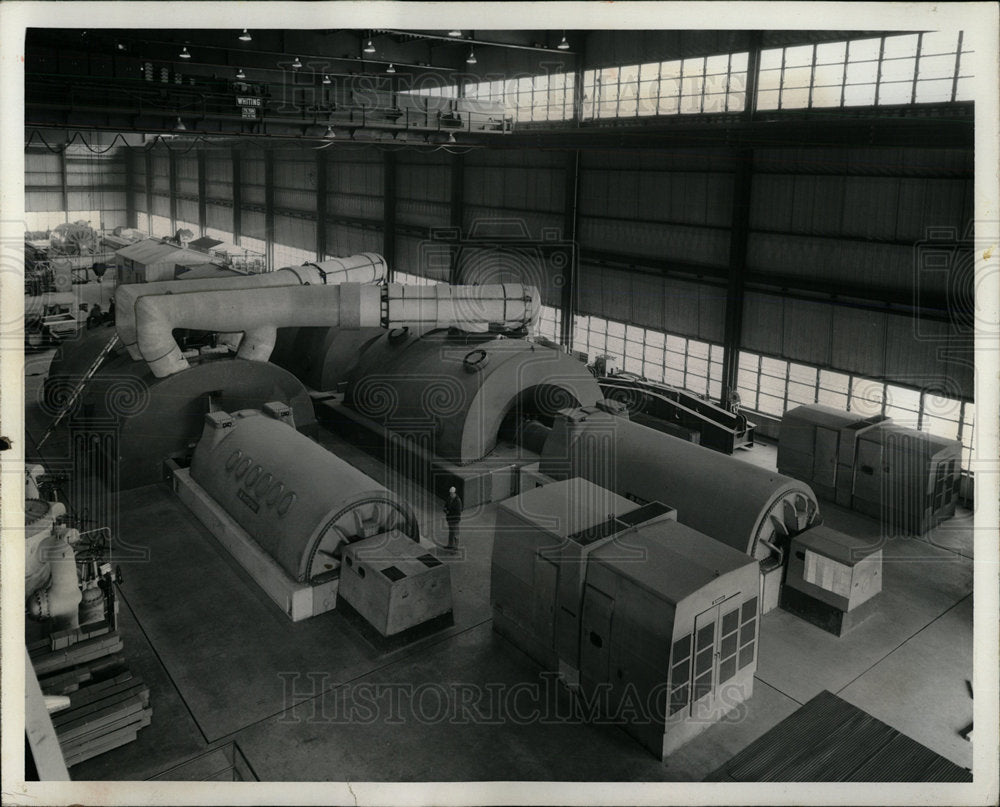 1965 Press Photo Generator Commonwealth Edison Company - Historic Images