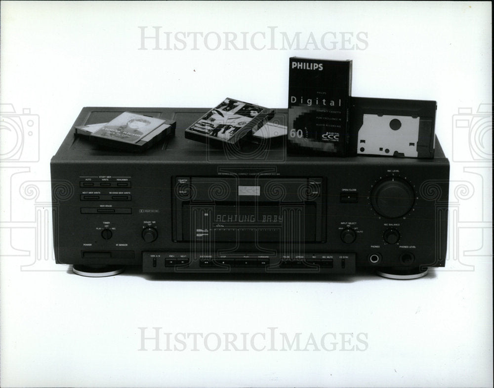1993 Press Photo Philips Compact Cassette Player - Historic Images