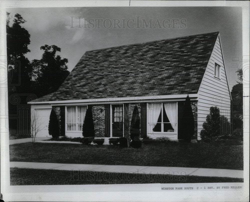 1972 Press Photo Centex Winston Corp Cape Cod house  - Historic Images