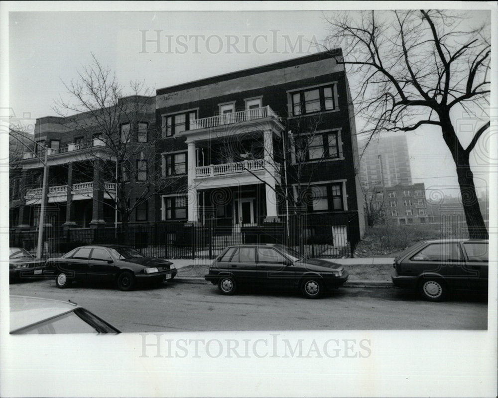 1993 Press Photo Housing Apartments Chicago Area  - Historic Images