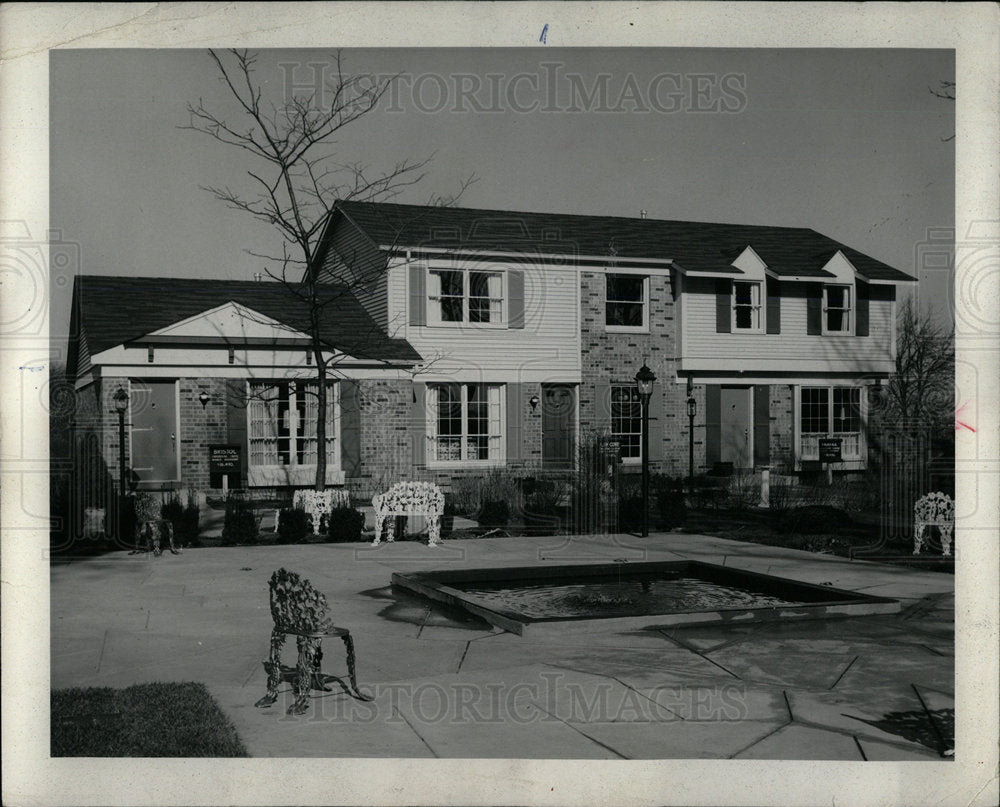 1968 Press Photo Robinwood Glen Cove model home town  - Historic Images