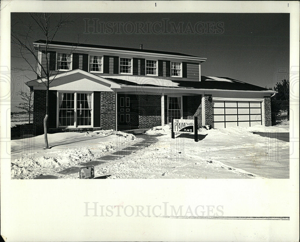 1971 Press Photo Pan II Home Lisle Money House Interior - Historic Images