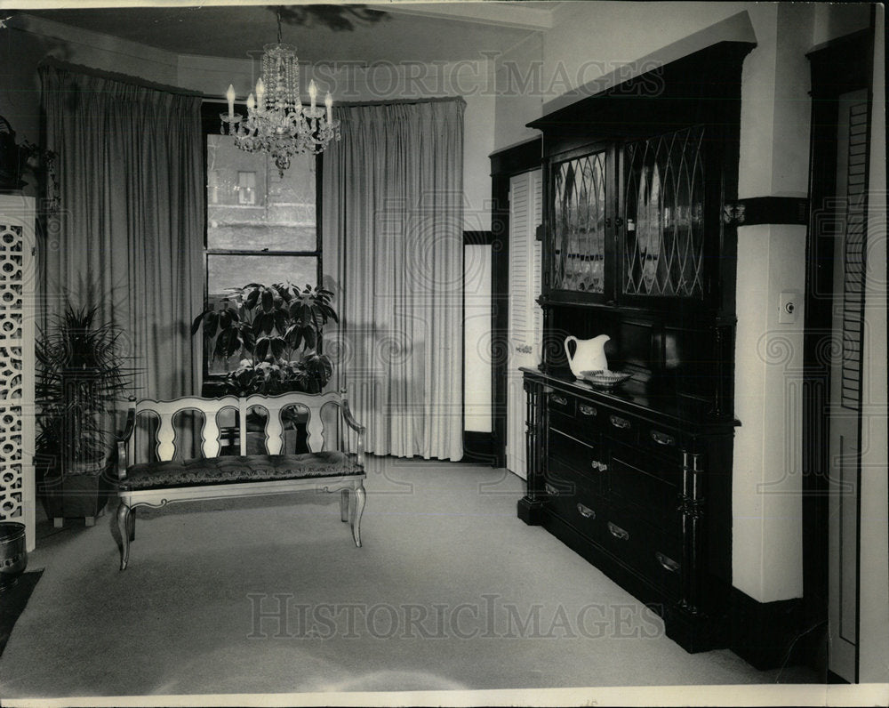 1965 Press Photo Fixtures  Row House Alta Vista Terrace - Historic Images