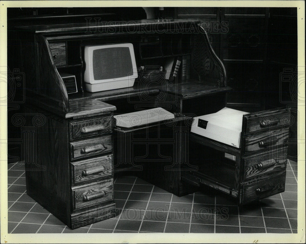 1985 Press Photo Computer System - Historic Images