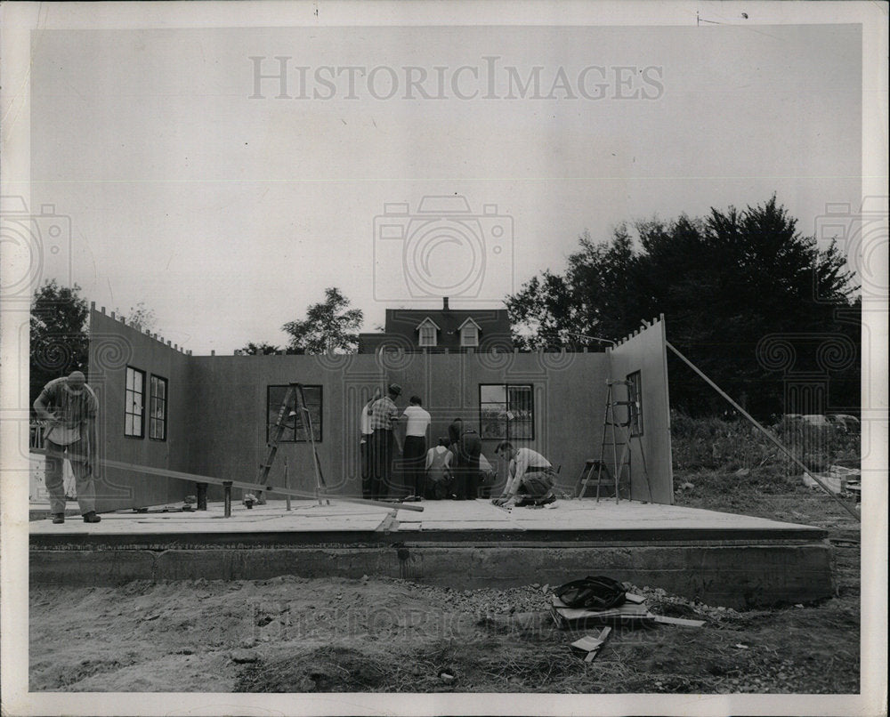 1949 Home Take Place Shape Skill Crew Consi - Historic Images