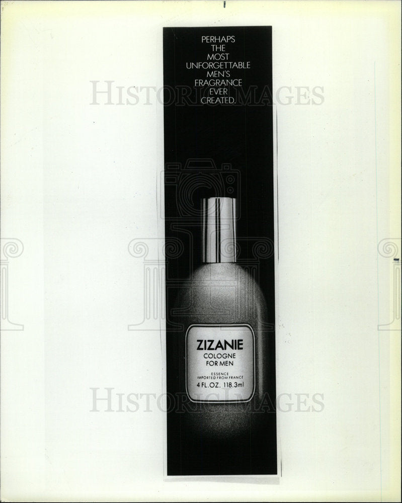 1984 Press Photo Zizanie fragrance department stores  - Historic Images