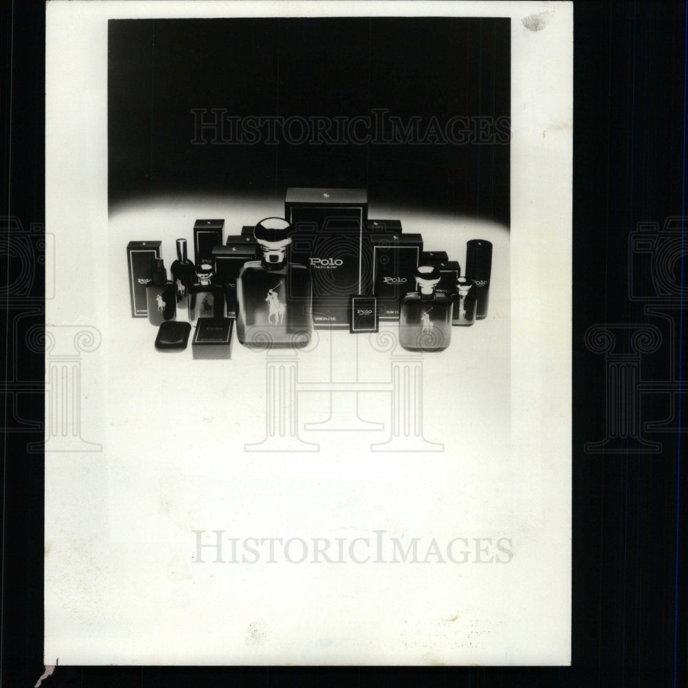 1980 Press Photo Ralph Lauren Polo Men Cologne  - Historic Images