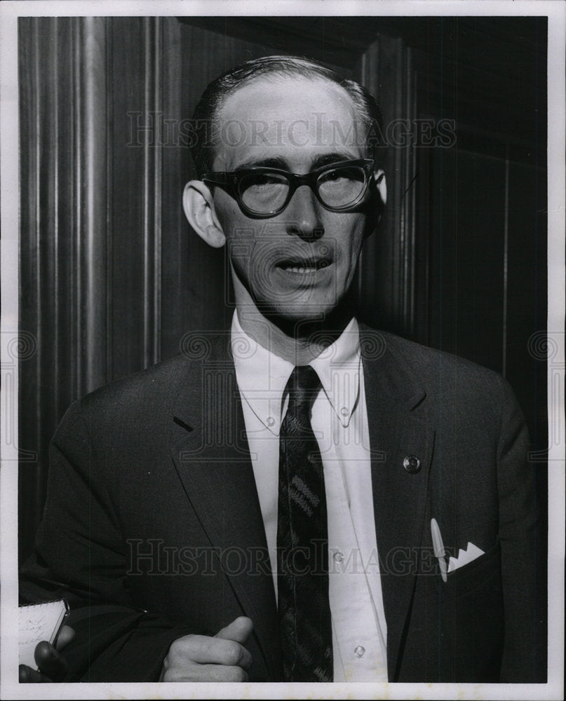 1966 Press Photo Edward Van Der Laan Representation us - Historic Images