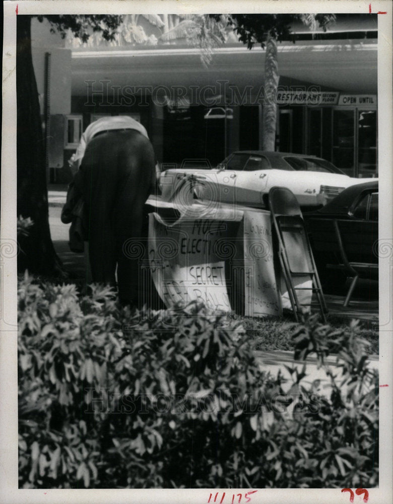 1970 Press Photo Governor Election US Senate Flroida  - Historic Images