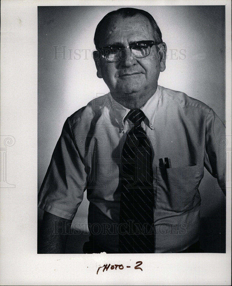 1979 Press Photo John Howard Buchanan Republican Fringe - Historic Images