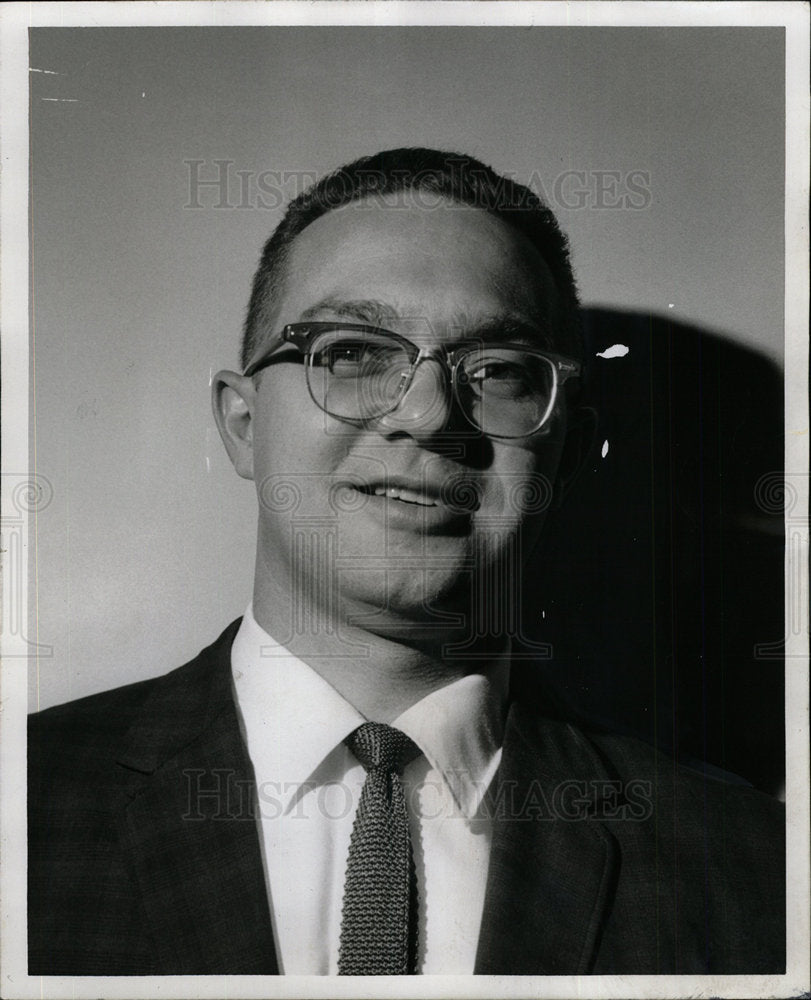 1967 Press Photo John Schulz Educator - Historic Images