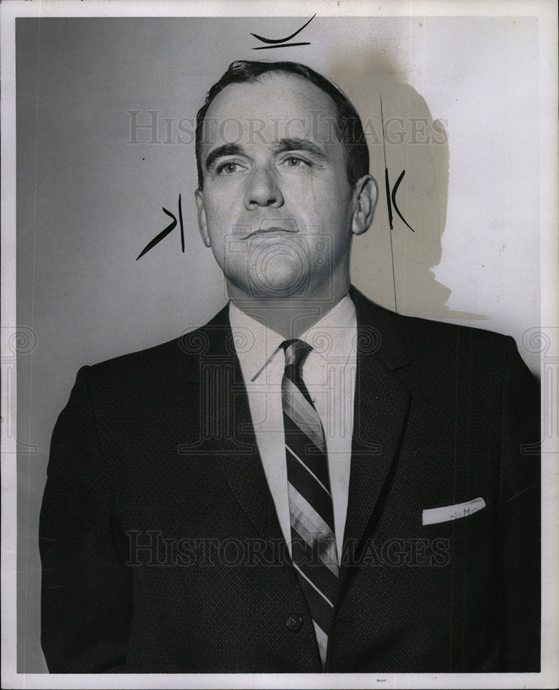 1962 Press Photo K.B. Martin Board of Assessors - Historic Images