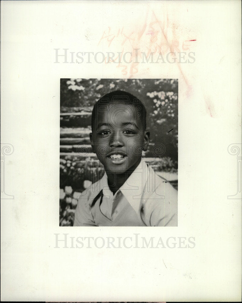 1961 Press Photo Student Picture H.P. School - Historic Images