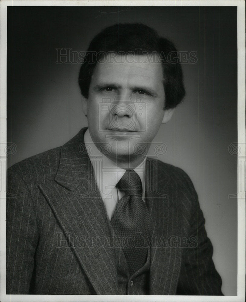 1978 Press Photo Gordon Scobel Senior Vice President - Historic Images