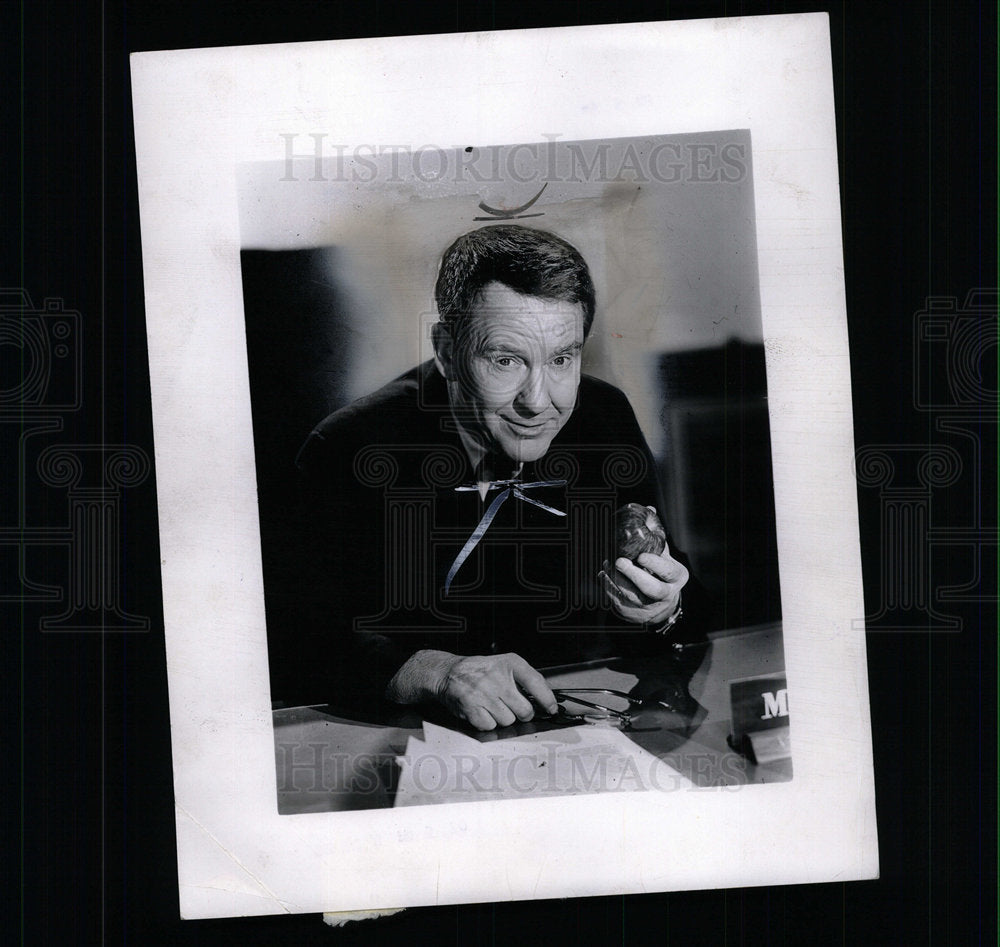 1965 Press Photo Burgess Meredith Actor - Historic Images