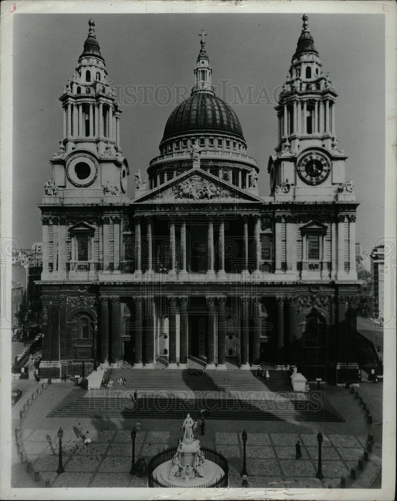 1965 Press Photo St. Pauls Cathedral London England   - Historic Images