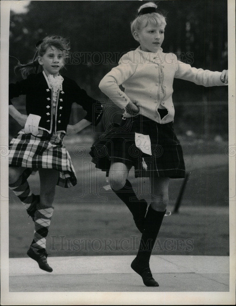 1968 Press Photo Highland Fling in Dunedin - Historic Images