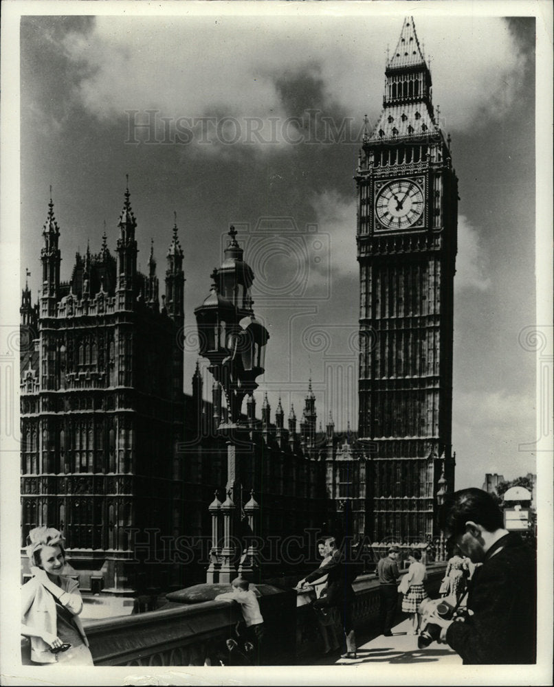 1981 Press Photo Big Ben London England - Historic Images