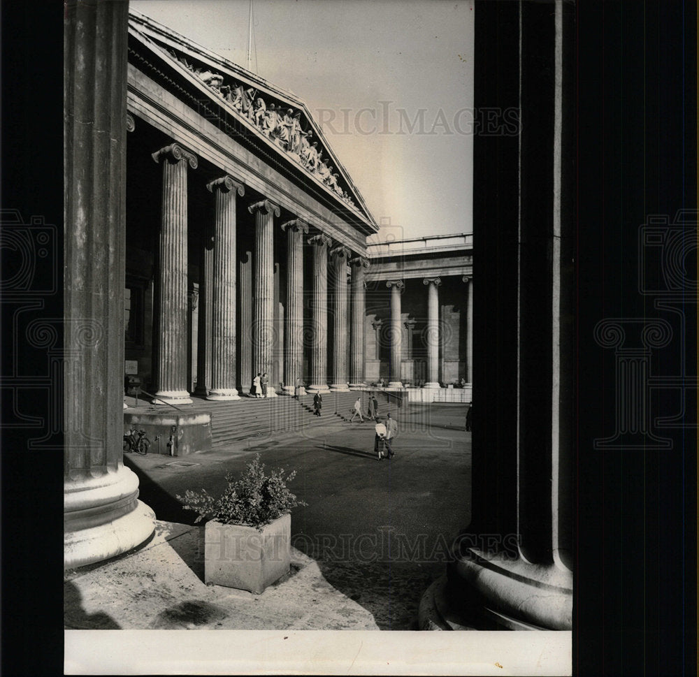 1967 Press Photo The British Museum Karl Marx room  - Historic Images