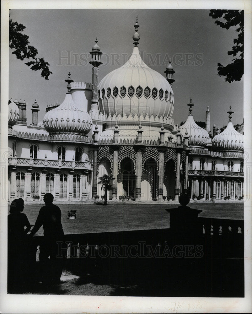 Press Photo Pavilion Domes Spires - Historic Images
