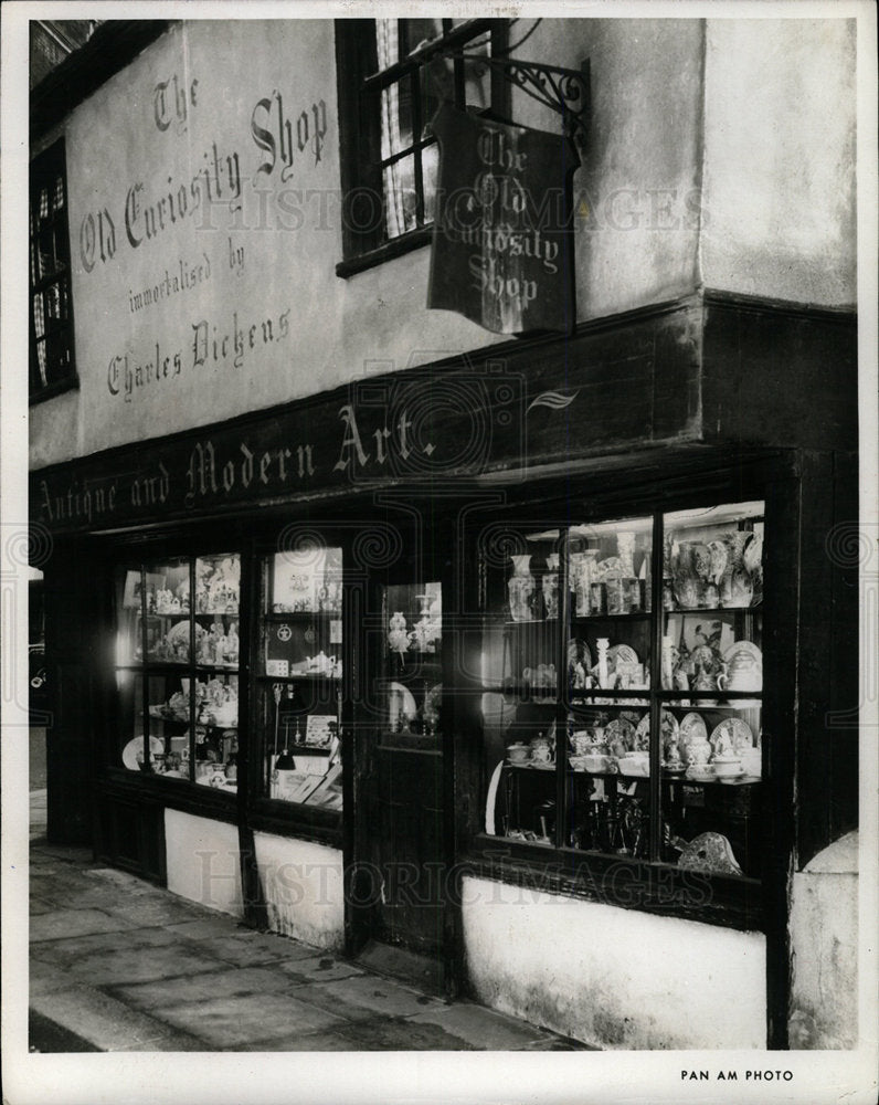 Press Photo Old Curiosity Shop England - Historic Images
