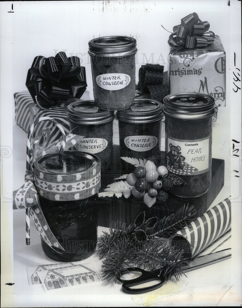 1978 Press Photo Jams and Jellies Gifts - Historic Images