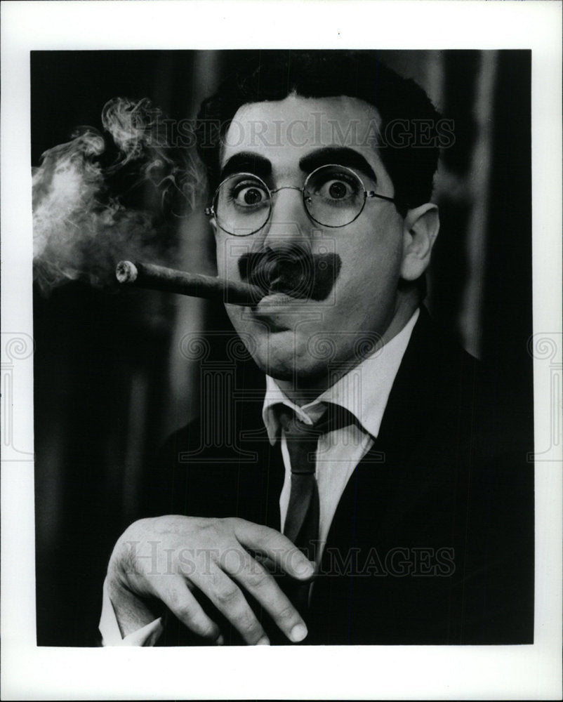 1993 Press Photo Frank Ferrante Comedian Groucho Marx - Historic Images