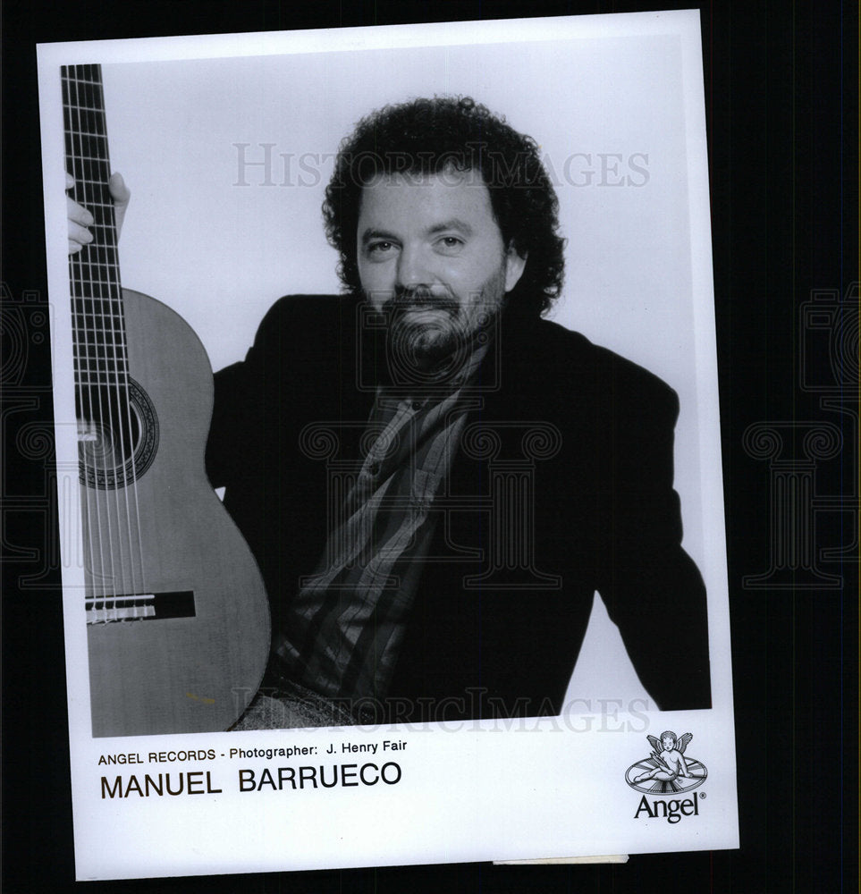 1994 Press Photo Classical Guitarist Manuel Barreuco - Historic Images