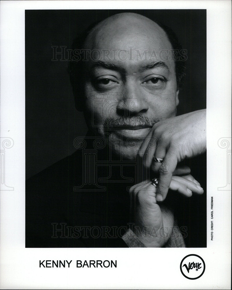 1995 Press Photo Kenny Barron American Jazz Pianist - Historic Images