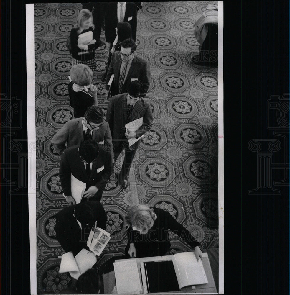 1969 Press Photo College Career Conference - Historic Images