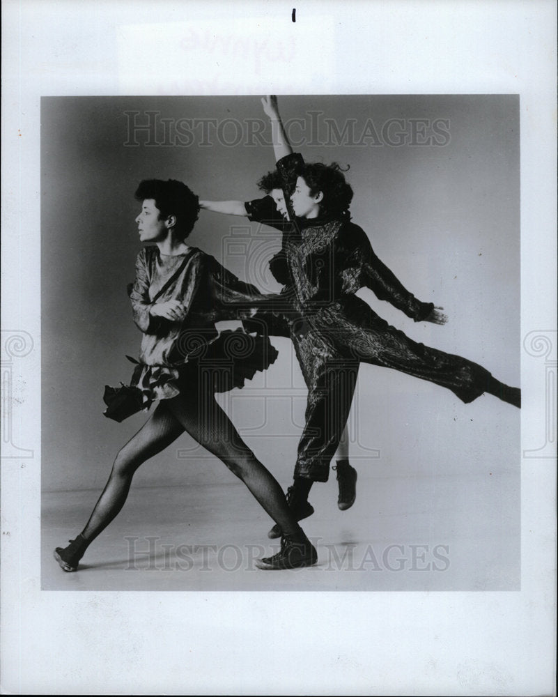 1988 Press Photo Wendy Perron Dance Company Columbia - Historic Images