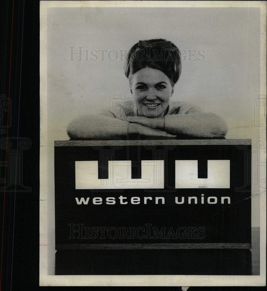 1968 Press Photo Western Union Adopts Trademark - Historic Images
