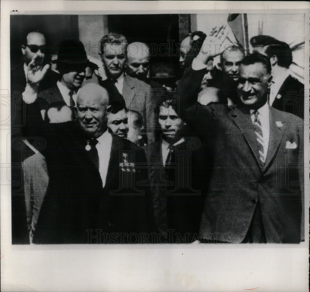 1964 Press Photo Nikita Khrushchev Soviet Union  - Historic Images