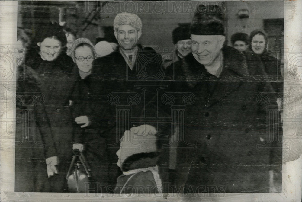1959 Press Photo Premier Nikita Khrushchev Russia - Historic Images