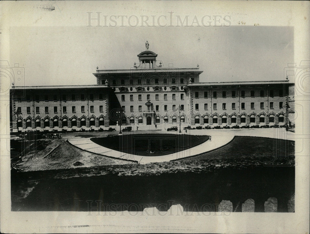 Press Photo Vatican Gov New Palace Exterior Not Open - Historic Images