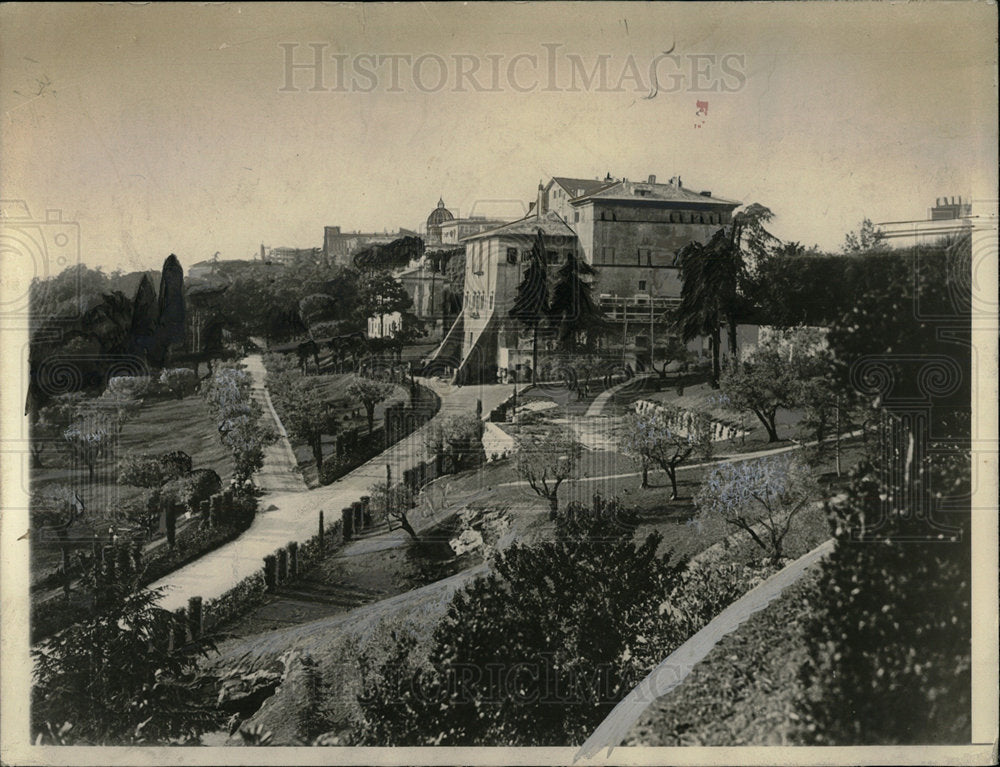 1938 Press Photo Castel Gandolfo Pope Summer Retreat - Historic Images